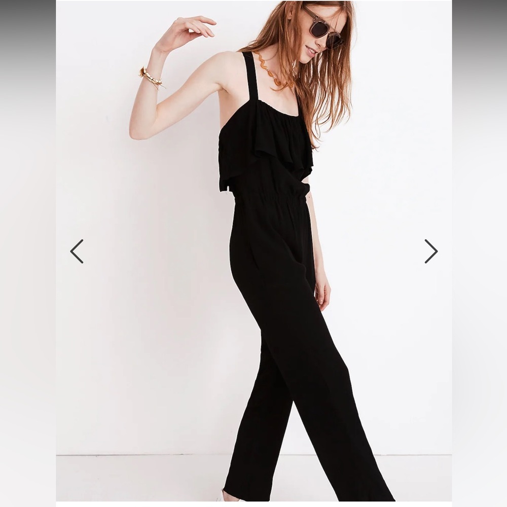 Madewell Apron Ruffle Jumpsuit - Picture 5 of 7